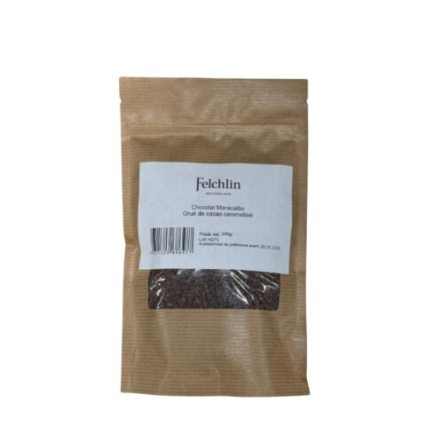 Grué râpé caramélisé – Chocolat Maracaibo 65 % Felchlin - 200gr Tille