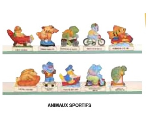 Santons 5 pcs les animaux