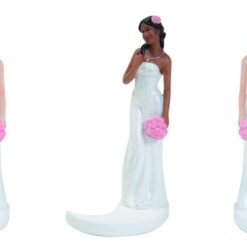 Figurine mariage femme seule – 3 modèles au choix