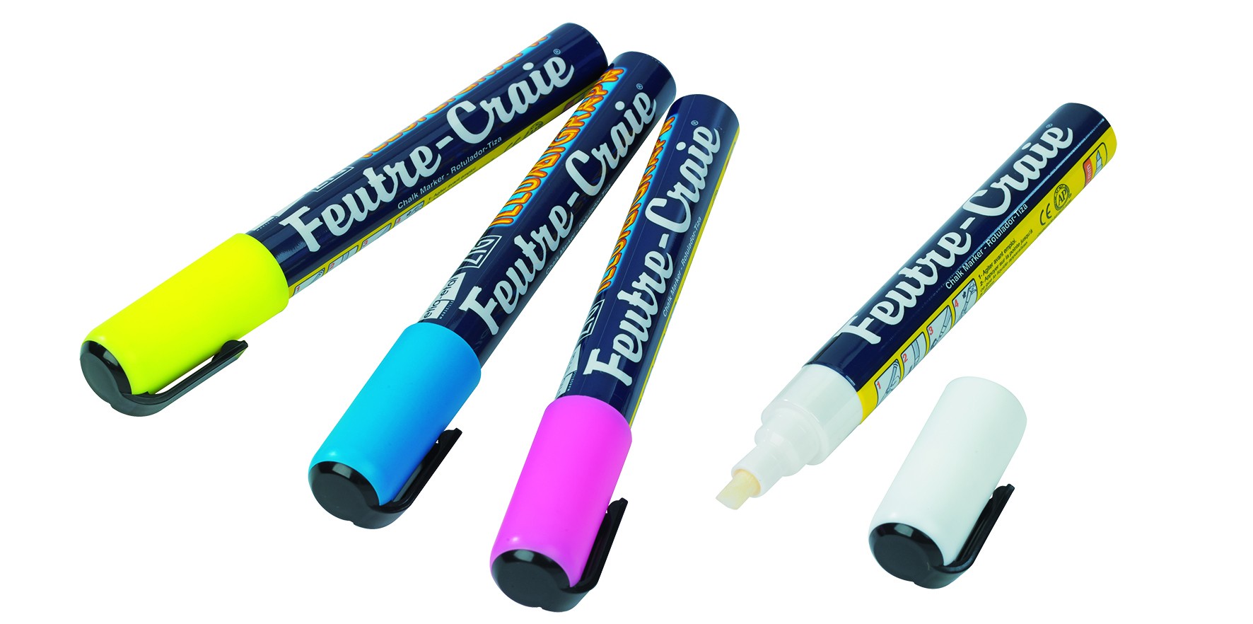 feutre craie PM, MM, ou GM