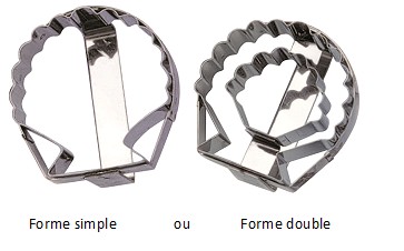 découpoir Coquille saint-jacques