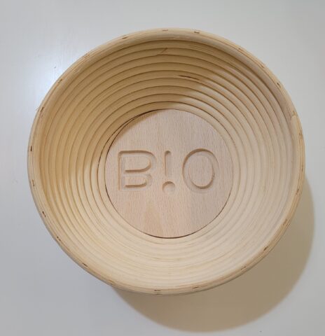 Banneton fond bois personnalisé 1000gr