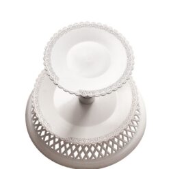 Plateau à étages ps blanc