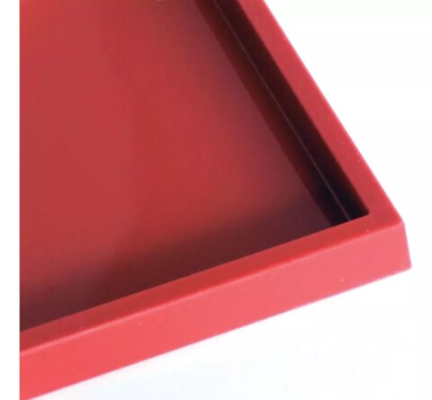 Tapis en silicone avec bord