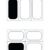 Boite + couvercle 1/2 32.5 x 26.5 cm