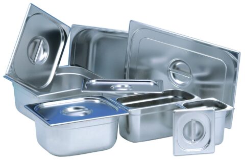 Couvercle bac gasto inox