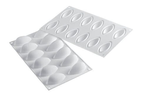 Silikomart Quenelles silicone mold 12 x 24 ml - Image 4