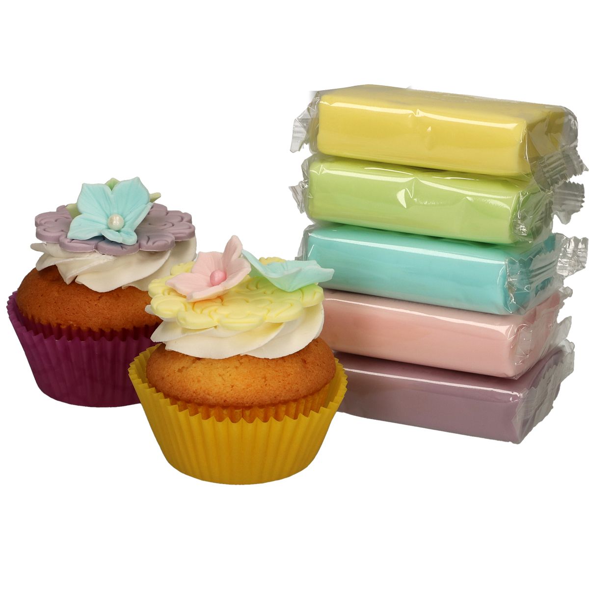 Pâte à sucre pastel FUNCAKES F20355 Tille