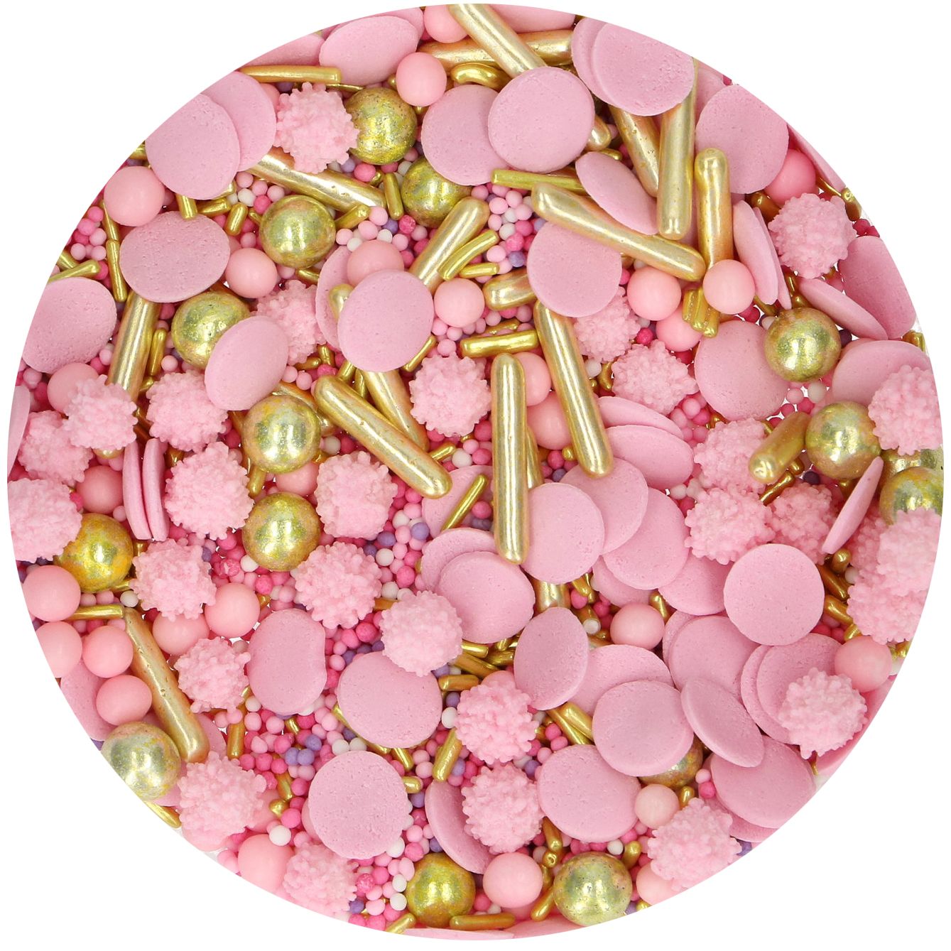 Sprinkle Medley Glamour Rose FunCakes F51435 Tille