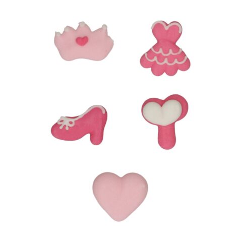 Décorations en sucre FunCakes thème princesse f50710 Tille