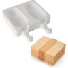 Kit moules à glace Gel01 Classic pour 4 glaçes Tille