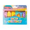 Bougies lettres HAPPY BIRTHDAY BOUHAPPYLER Tille