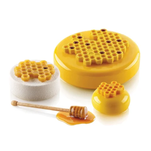 Moule en silicone motif miel sf345 Tille