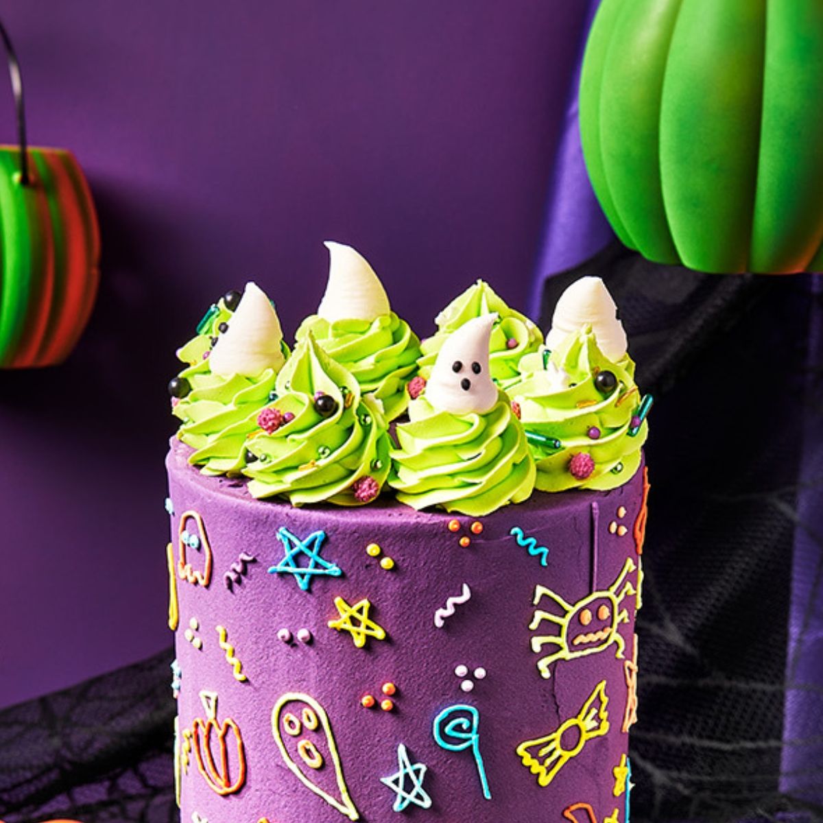 Décors en sucre Halloween Fantômes F50325 FunCakes MyTille