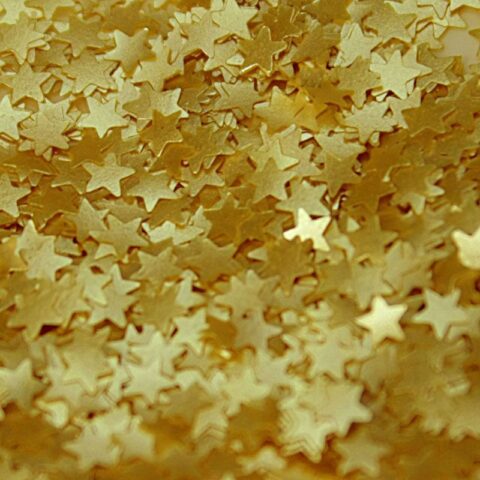 étoiles comestibles dorées Rainbow Dust RD0030