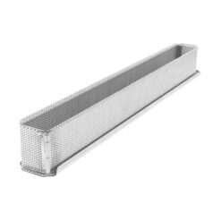 Moule à mini pâté en croûte perforé en inox démontable 09459 09460