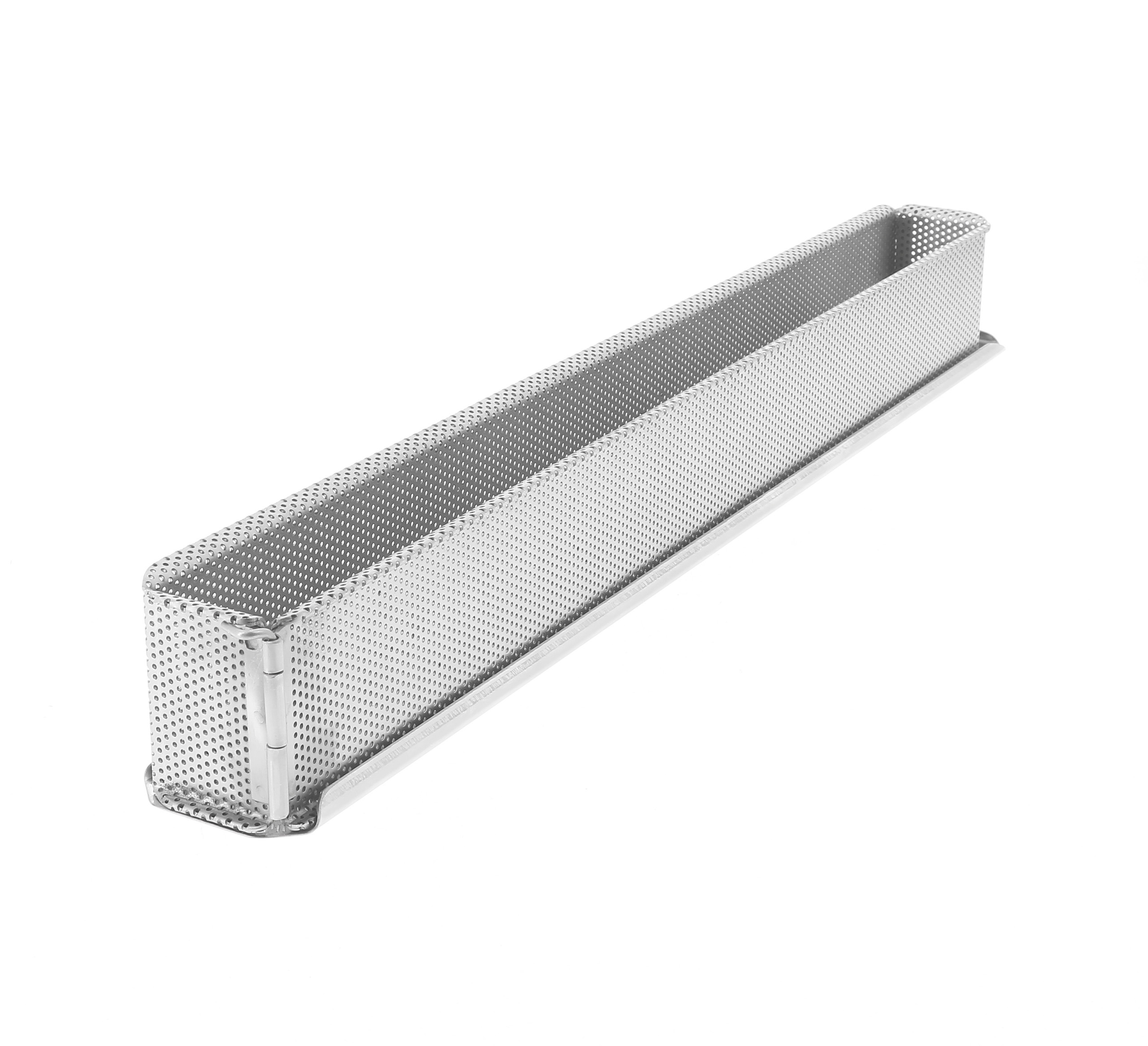 Moule à mini pâté en croûte perforé en inox démontable 09459 09460