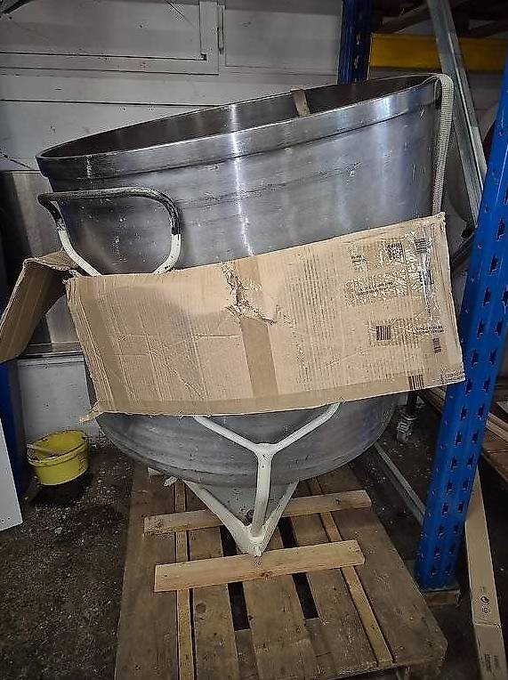 Pétrin Artofex 2 bras, 2 cuves inox, machine révisée – Image 4