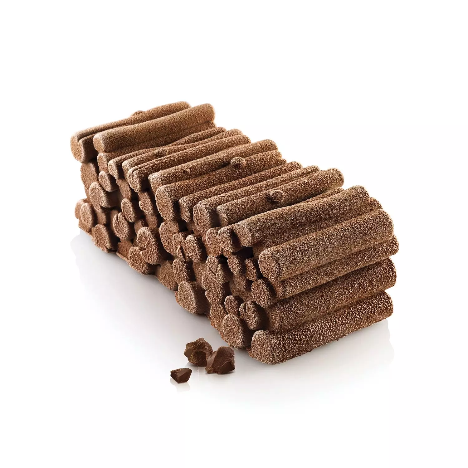 Kit Woody 1100 Silikomart – Moules bûche effet bois 1100 ml 20.420.87.0065 Silikomart