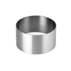 nonnette ronde inox diamètre 7,5 cm