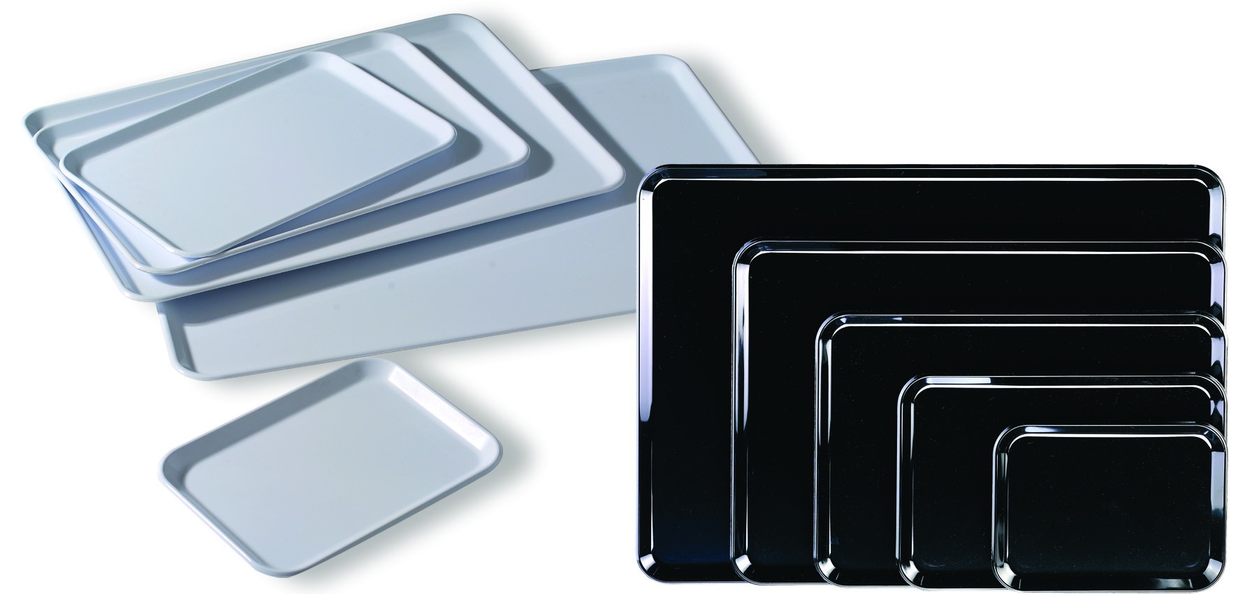 Plateau de présentation plastique