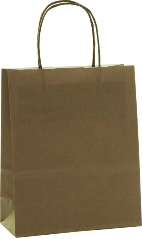 Sacs cabas kraft couleur PM ou GM