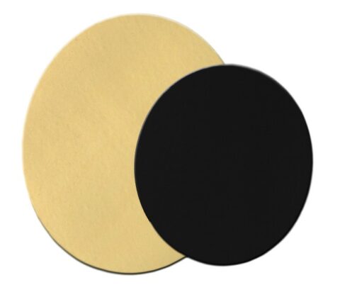Round cake stand Gold/Black
