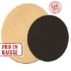 Rond uni Or/Noir