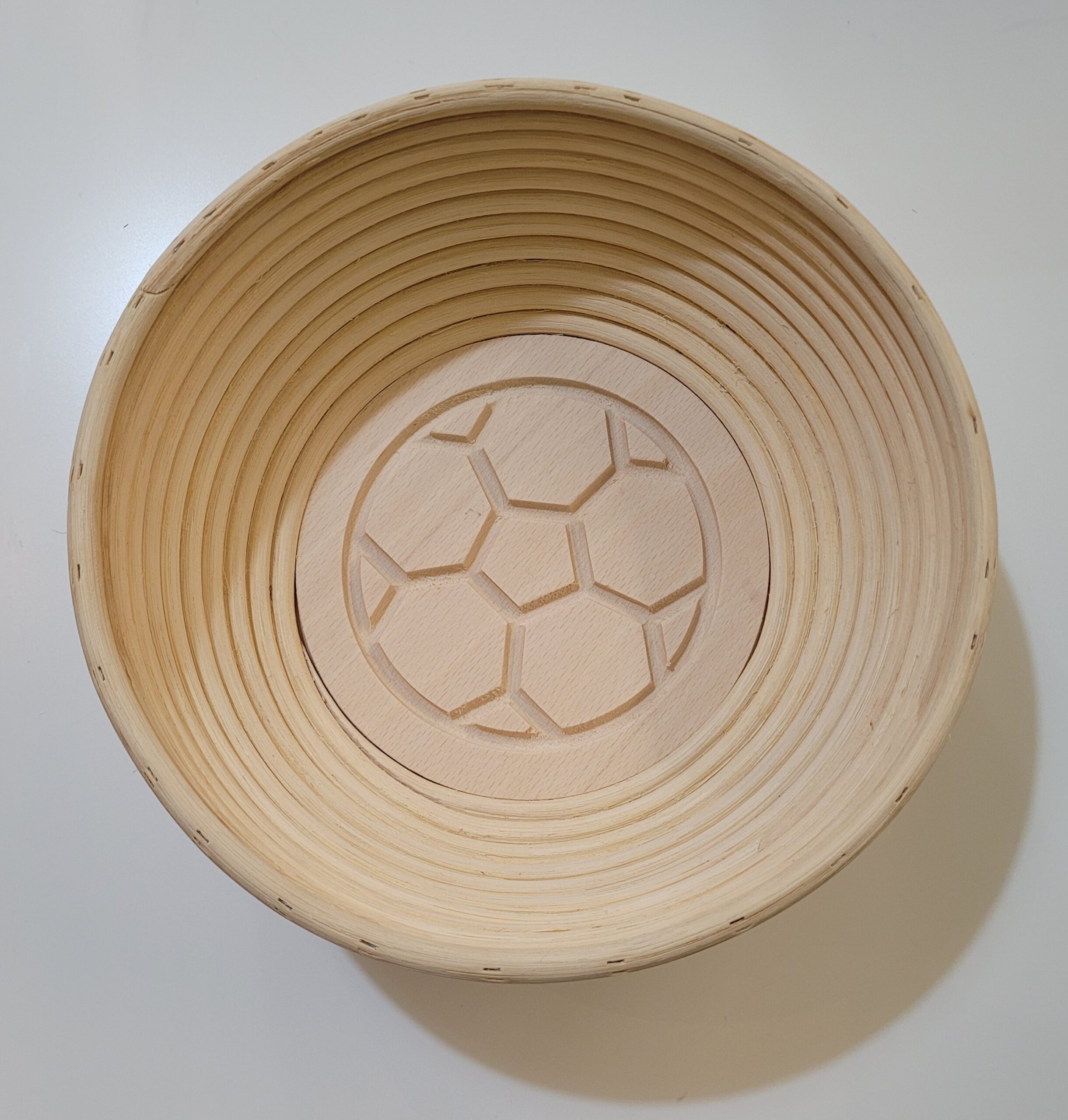 Banneton fond bois personnalisé 1000gr