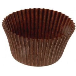 Caissettes Calypso fond brun rond n°3