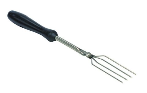 Fourchette à tremper avec dents