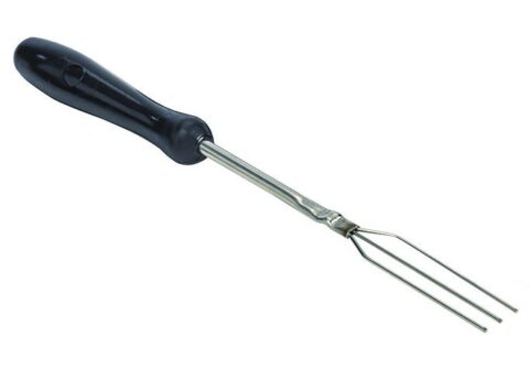 Fourchette à tremper avec dents