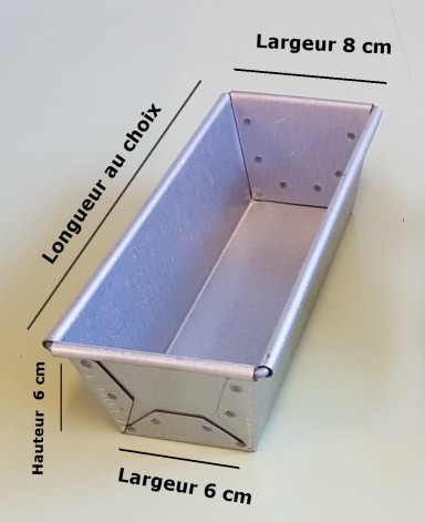 Alusteel cake mould