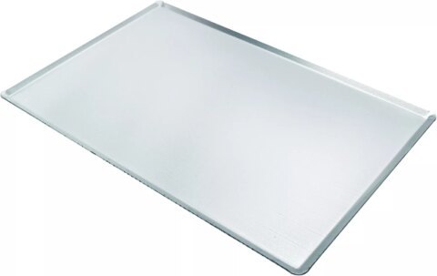 Plaque aluminium 4 bords pincés