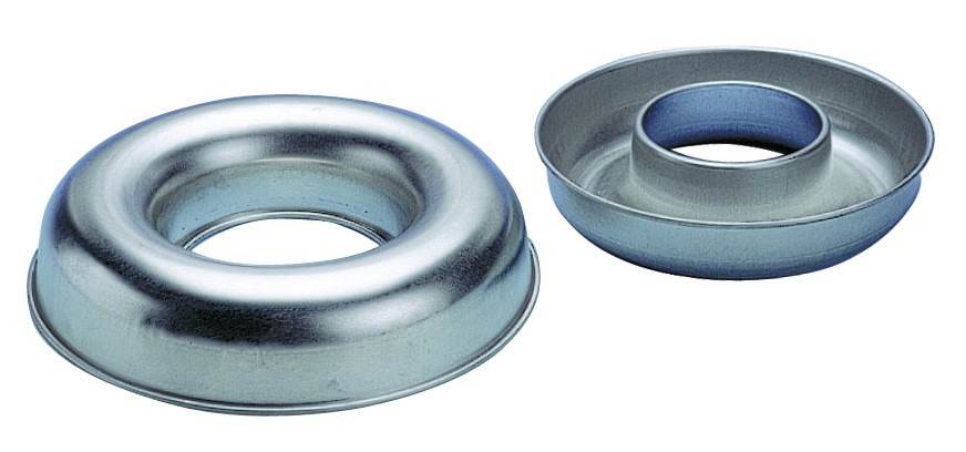 Savarin embouti , fer blanc