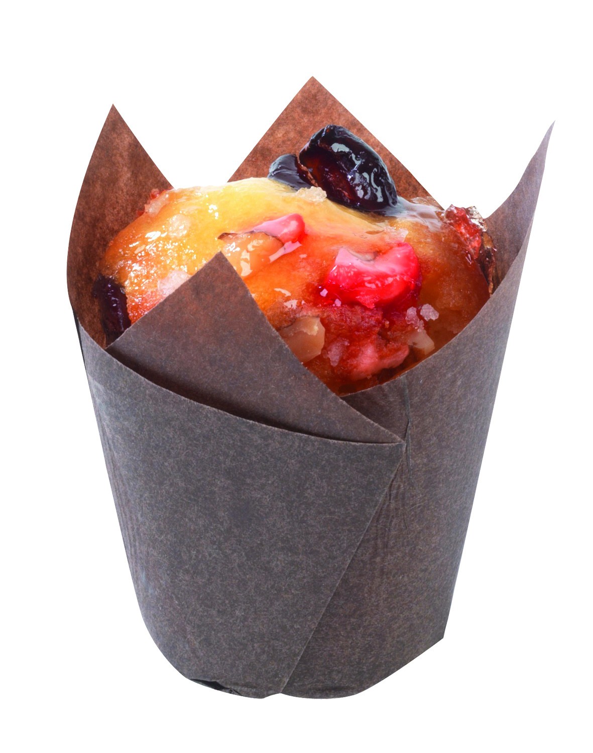 Caissette papier brune Tulipcup